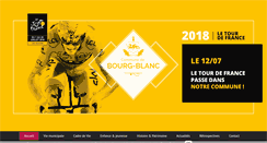 Desktop Screenshot of mairie-bourgblanc.fr